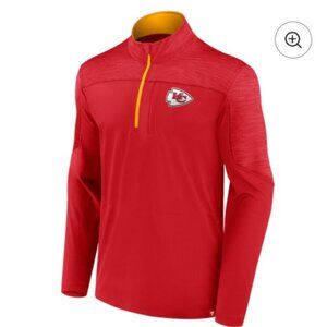 Fanatics Kansas City Chiefs Defender Half-Zip top XL